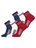 NFL Freizeitsocken NY Giants Quarter in WHT/RED/DBL