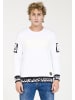 PLUS EIGHTEEN Herren Sweater in Weiss