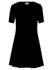 Vera Mont Strickkleid mit Rundhalsausschnitt in Schwarz