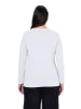 Ulla Popken Shirt in schneeweiß