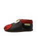 Sayoyo Leder-Krabbelschuhe "Marienkäfer" in Dunkelbraun