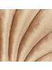 Beliani 2er-Set Dekokissen CONSOLIDA in Beige