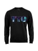 Cotton Prime® Skyline Sweatshirt "Tokio" - Weltenbummler Kollektion in Schwarz