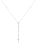 Elli Halskette 925 Sterling Silber Kreuz in Silber