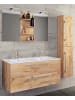 ebuy24 Badmöbelset BudasiS Eiche 111 x 47 cm