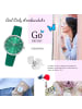 Girl Only Armbanduhr-Analog grün mittel (ca. 34mm) Girl Only Mademoiselle