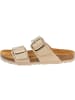 palado Pantoletten in Lack Glatt Creme Gold