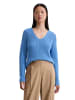 Marc O'Polo V-Neck-Strickpullover relaxed in cloudless blue