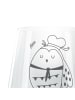 Mr. & Mrs. Panda Gravur Glas Eule Matrose ohne Spruch in Transparent