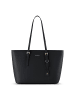 Lazarotti Bologna Leather XL Shopper Tasche Leder 35 cm in black