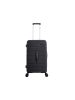 Saxoline Twist Trunk M ABS/PC Trolley in black