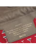 DuDu Umhängetasche Leder 18 cm taupe