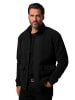 JP1880 Sweatjacke in schwarz