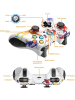 COFI 1453 Game Controller, Wireless Gamepad mit Dual Vibration in Mehrfarbig