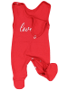 TupTam Baby Strampler mit Aufdruck Spruch 5er Pack in rot/weiß