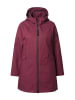 Ulla Popken Softshelljacke in dunkel kirschrot