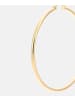 Diamant L'éternel Creolen aus 375 Gelbgold