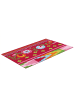 Arte Espina Wohnzimmer Teppich – Kurzflorteppich Sam 4144 in multi - rosa - rechteckig