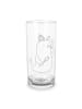 Mr. & Mrs. Panda Wasserglas Robbe Sherlock ohne Spruch in Transparent