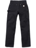 CARHARTT  Arbeitshose "Duck D. Front Logger B01" in Schwarz