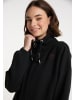 myMo Sweatjacke in Schwarz