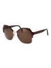 Andy Wolf Frauen Sonnenbrille Schmetterling Braun