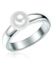 Valero Pearls Ring Sterling Silber Süßwasser-Zuchtperle in silber