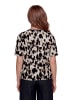 Betty Barclay Casual-Shirt mit Gummizug in Beige/Schwarz