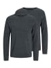 Jack & Jones Pullover Hill in Dark grey melange