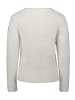 BETTY & CO Strickpullover mit V-Ausschnitt in cream