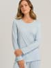 Hanro Longsleeve Sleep & Lounge in misty blue