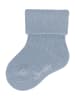 Sterntaler Baby-Socken DP Rippe in blaugrau