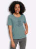 Sieh an! Kurzarm-Shirt in jade