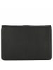 D&N Easy Business - Schreibmappe 27 cm Leder (schwarz) in schwarz