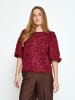 Peppercorn Bluse in Maroon Red