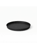relaxdays Bodenplatte in Schwarz - 50 cm