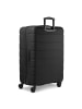 Saxoline Miami 4-Rollen Kofferset S + L mit Dehnfalte in black