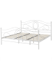 Beliani Doppelbett LYRA in Weiß - (W) 182 x (H) 107 x (L) 209 cm