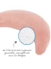 Theraline Stillkissen Der Plüschmond mit Mikroperlen-Füllung in rosa