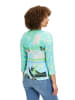 Betty Barclay Shirtjacke mit Rippenstruktur in Green/Blue