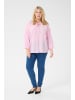 KAFFE curve Langarm-Bluse KClinna in Lilac Snow