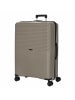 D&N Travel Line 4000 - 4-Rollen-Trolley L 76 cm in taupe