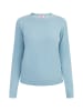 myMo Damen Strickpullover in Hellblau