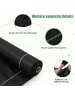 COSTWAY Unkrautvlies 50x1m-60 g/m² in Schwarz