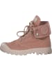 Palladium Schnürstiefeletten in Rose Brick