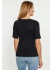 usha BLUE LABEL Damen T-Shirt in SCHWARZ