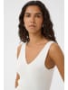 Soaked in Luxury Ärmellose SLAdrianna Slim fit in Broken White