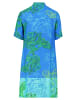 Betty Barclay Hemdblusenkleid mit Knopfleiste in Green/Blue