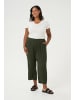KAFFE curve Casual Hose KCdacina Loose fit in Forest Night