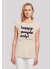 F4NT4STIC T-Shirt Happy people only New York in Whitesand